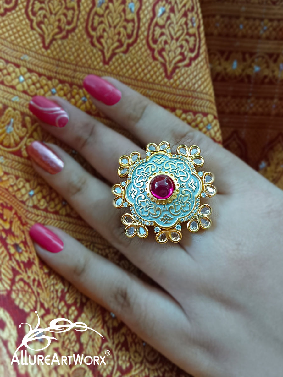 Minakari Ring